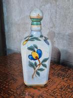 Vintage Plateel Zuid-Holland Gouda Drankfles., Antiek en Kunst, Ophalen of Verzenden