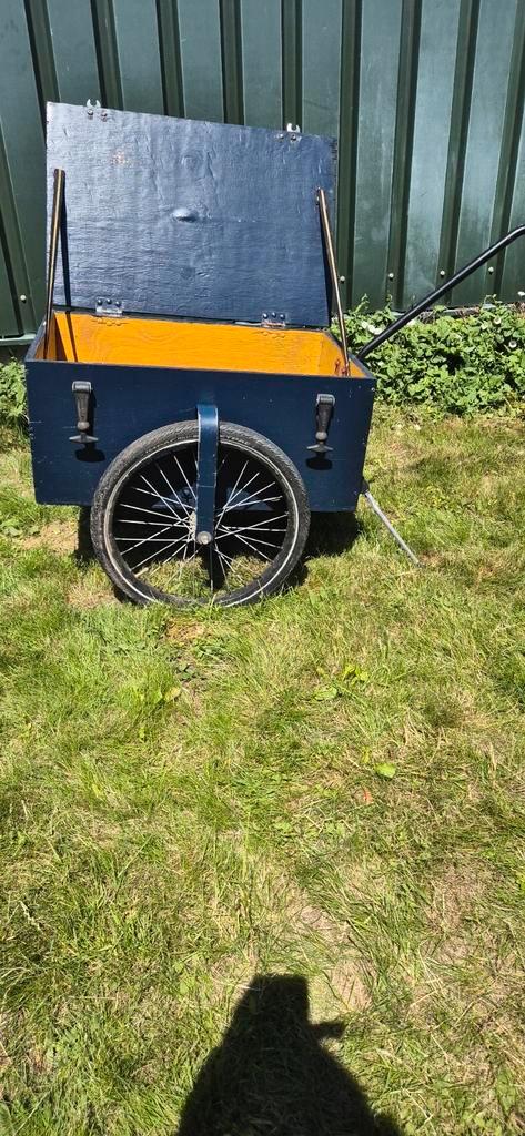 Fietsaanhangers brommeraanhanger aanhanger, Fietsen en Brommers, Fietsaccessoires | Aanhangers en Karren, Zo goed als nieuw, Bagagekar