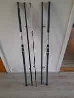 Strand hengels  merk Shakespeare lente 3.90 cm, Watersport en Boten, Hengelsport | Zeevissen, Ophalen of Verzenden, Gebruikt, Werphengel