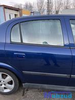 OPEL ASTRA G Blauw Z21B rechts achter deur portier 1997-2004, Ophalen of Verzenden, Gebruikt, Opel, Deur