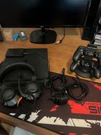 PS4 500GB met 2 controller, JBL headset & hardeschijf, Ophalen, Gebruikt, Met 2 controllers, 1 TB