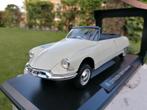 1:18 OPRUIMING! Citroën DS19 Cabriolet Wit Norev, Hobby en Vrije tijd, Modelauto's | 1:18, Ophalen of Verzenden, Zo goed als nieuw