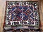 Mooi antiek handgeknoopt Perzisch kussen uit Iran 71-125 cm., Antiek en Kunst, Antiek | Kleden en Textiel, Ophalen of Verzenden