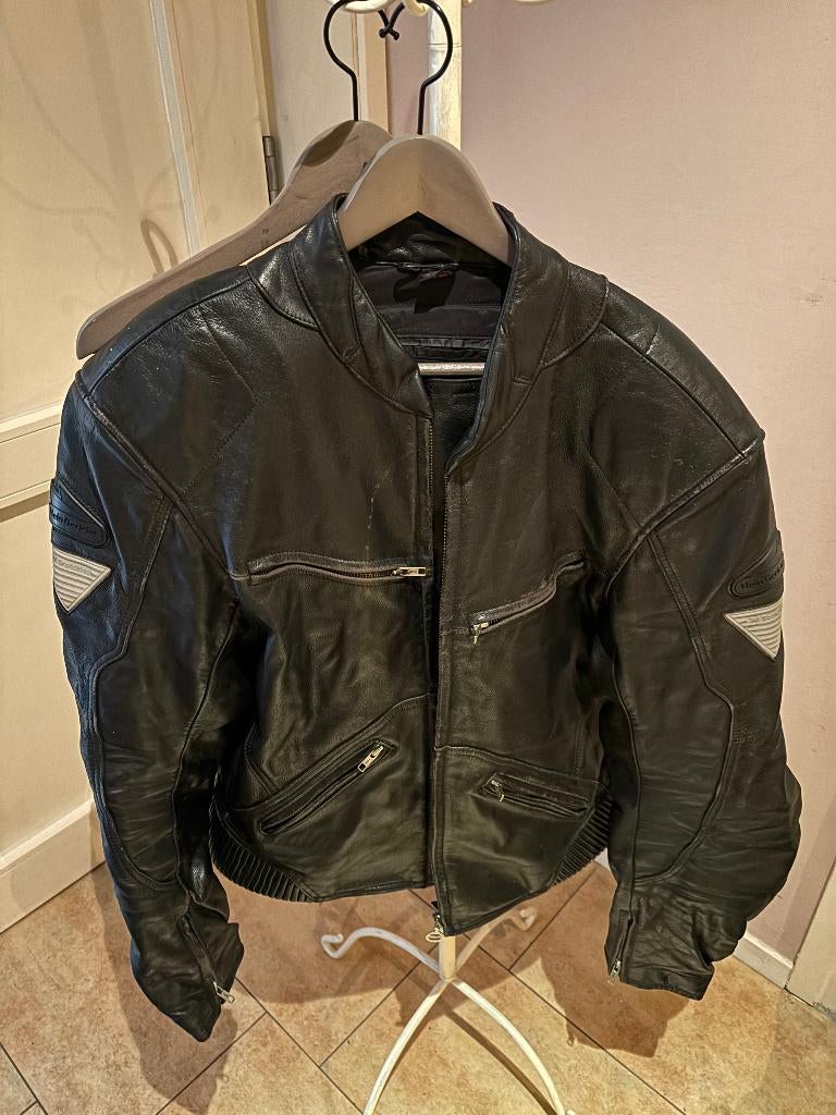 Leren motorjack met bijbehorende broek, Motoren, Kleding | Motorkleding, Combipak, Heren, Tweedehands, Ophalen