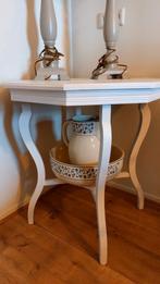 Brocante sidetable 67/67/73 cm voor 40,00 €, Huis en Inrichting, Tafels | Sidetables, Ophalen, 50 tot 100 cm, Zo goed als nieuw