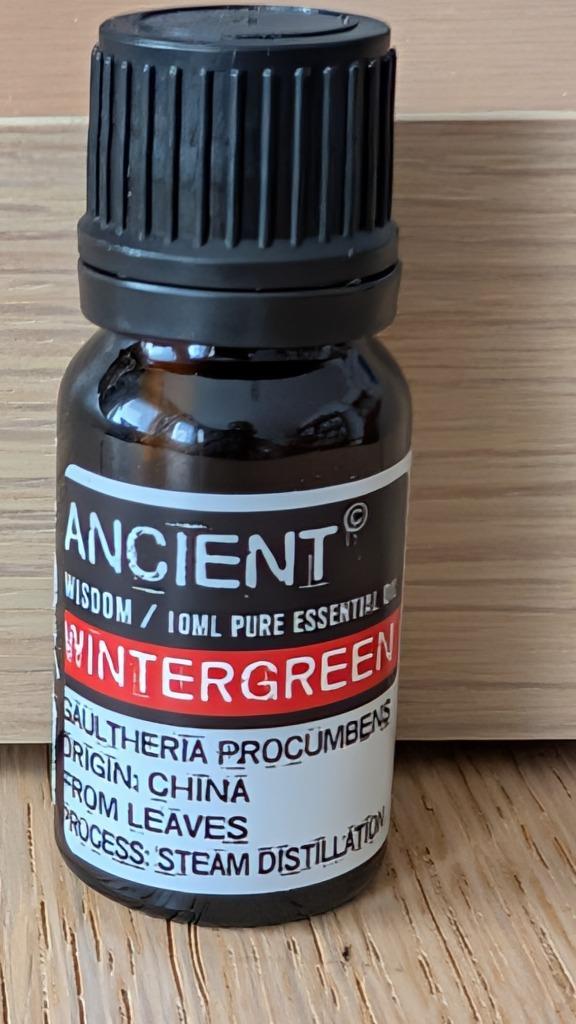 Wintergroen Etherische Olie - 10ml Ancient Wisdom, Sport en Fitness, Gezondheidsproducten en Wellness, Nieuw, Aroma, Ophalen of Verzenden