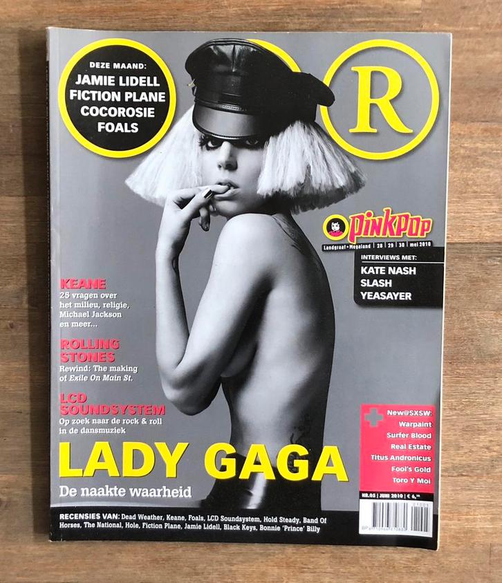 Lady Gaga OOR 2010 puntgaaf, Boeken, Tijdschriften en Kranten, Zo goed als nieuw, Muziek, Film of Tv, Ophalen of Verzenden