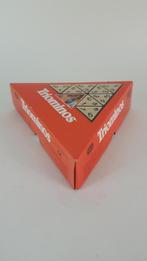 Triominos, kleine rode doos, reiseditie, Goliath. 2A5, Tweedehands verkoop, Tweedehands verkoop, Gebruikt, Ophalen of Verzenden