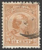 Nederland NVPH nr 39 gestempeld Koningin Wilhelmina 1891, Verzenden, T/m 1940, Gestempeld