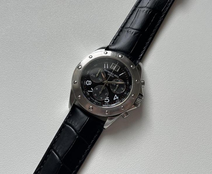 Raymond Weil Tango - ref. 4895/1, Sieraden, Tassen en Uiterlijk, Horloges | Heren, Gebruikt, Polshorloge, Overige merken, Staal