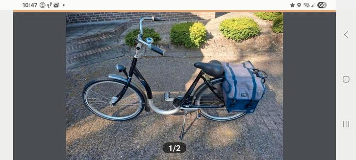Sparta Damesfiets met Lage Instap, Fietsen en Brommers, Fietsen | Dames | Damesfietsen, Gebruikt, Sparta, (Extra) lage instap