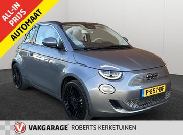 Fiat 500 La Prima 42 kWh Cabrio Leder Clima Winterpack Navig beschikbaar voor biedingen