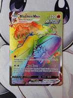 Pokemon chilling reign Blaziken vmax rainbow 200/198, Nieuw, Foil, Ophalen of Verzenden, Losse kaart