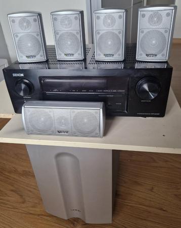 Denon AVR-X540BT Surround Set met Infinity Subwoofer beschikbaar voor biedingen