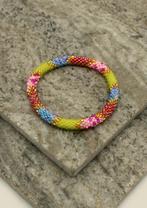 Glaskralen armband - meerkleurig - RB502, Overige materialen, Overige kleuren, Verzenden, Nieuw