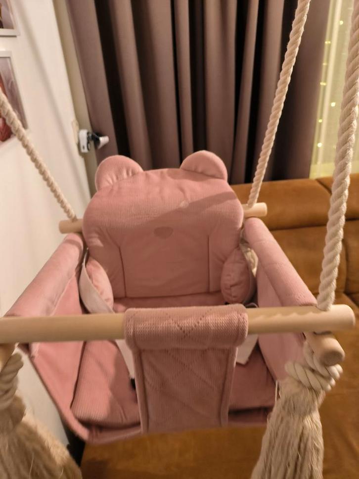 Babyschommel, Kinderen en Baby's, Wipstoeltjes, Zo goed als nieuw, Schommelstoel, Ophalen