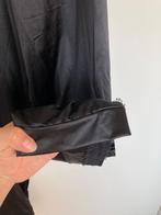 Jason Wu satijnen broek zwart maat XL loose fit, Customercare@jasonwustudio.com, Zwart, Maat 46/48 (XL) of groter, Ophalen of Verzenden