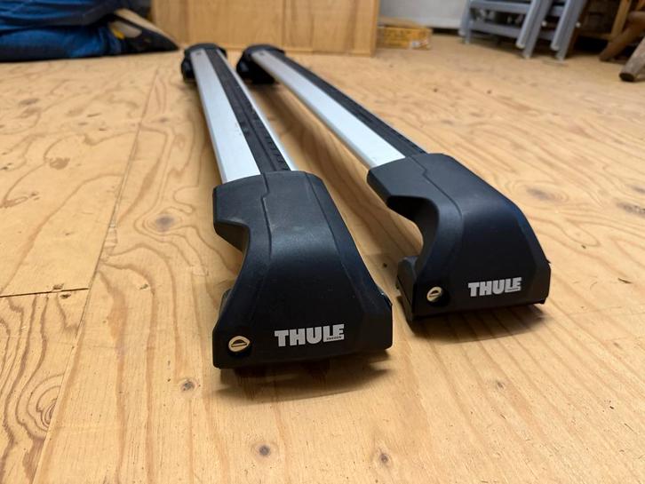 Thule Wingbar Edge Dakdragers Audi A6 Avant C7, Auto diversen, Dakdragers, Zo goed als nieuw, Ophalen
