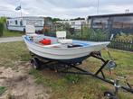 Boot+trailer + 2 motoren, Watersport en Boten, Ophalen, Gebruikt, Motor en Techniek