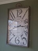 Grote Wandklok - Zware Kwaliteit - 59,5 x 92 cm, Ophalen of Verzenden, Zo goed als nieuw, Analoog, Wandklok