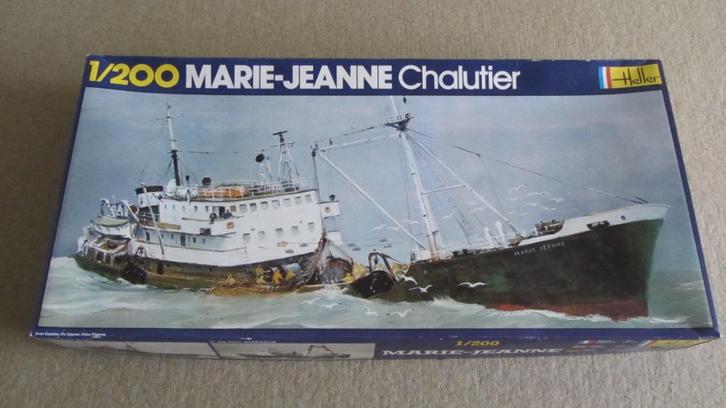 Heller Marie-Jeanne Trawler bouwdoos te koop - 604 - 1/200, Hobby en Vrije tijd, Modelbouw | Boten en Schepen, Zo goed als nieuw