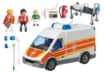 Playmobil - Ziekenwagen met licht en geluid (6685) beschikbaar voor biedingen