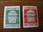 Italie  FIUME  MiNo 114 I en 115 III, Ophalen of Verzenden, Postfris