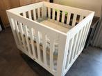 TWF Riva houten verstelbare kinderbox + boxkleed + extra mat, Kinderen en Baby's, Boxen, Ophalen of Verzenden, Gebruikt, Rechthoekig