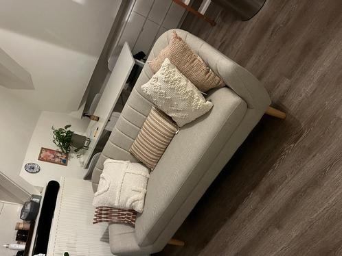 Bank, Huis en Inrichting, Banken | Bankstellen, Zo goed als nieuw, Rechte bank, Tweepersoons, 150 tot 200 cm, 75 tot 100 cm, Hout