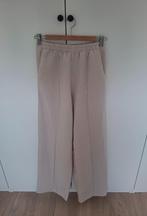 H&M beige broek xs / s 34 / 36 linnen / katoen / viscose, H&M, Beige, Ophalen of Verzenden, Zo goed als nieuw