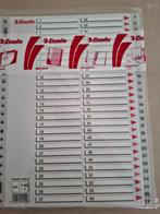 Esselte 100105 A4 index | plastic | 1-10 | 11-gaats, Ophalen of Verzenden