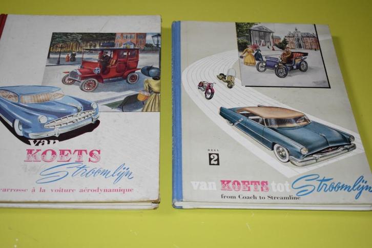 Van Koets tot Stroomlijn deel 1 en 2 1952/1954 COMPLEET, Boeken, Prentenboeken en Plaatjesalbums, Gelezen, Plaatjesalbum, Ophalen of Verzenden