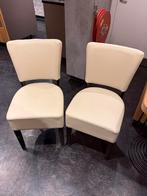Horeca stoel - Stijlvolle stoel voor uw zaak - 16 stuks, Ophalen, Gebruikt, Wit, Leer