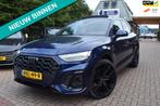 Audi Q5 50TFSI e S edition AUTOM/PANO DAK/ADAP CRUISE/TREKH/, Gebruikt, Blauw, Leder en Stof, Plug-in hybride