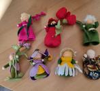 Wol vilt poppetjes,  jaartafel lente, antroposofie., Hobby en Vrije tijd, Ophalen of Verzenden, Figuurtje(s)