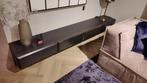 Tv-meubel donker hout met bronzen rand., Ophalen, Nieuw