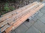 Houten Balken gordingen balk, Doe-het-zelf en Verbouw, Hout en Planken, Ophalen, Gebruikt, Balk, Vuren