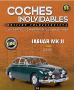 Jaguar MK II 1960 Groen Coches inolvidables schaal 1/24 # 56, Hobby en Vrije tijd, Modelauto's | 1:24, Verzenden, Nieuw, Auto