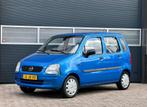 Opel Agila 1.0-12V bj.2002 St bekr|Radio|Apk.7-2026., Voorwielaandrijving, Stof, Gebruikt, Blauw