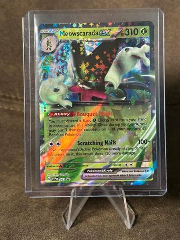 Meowscarada Ex #33 033 SVP (Pokemon Promo) beschikbaar voor biedingen