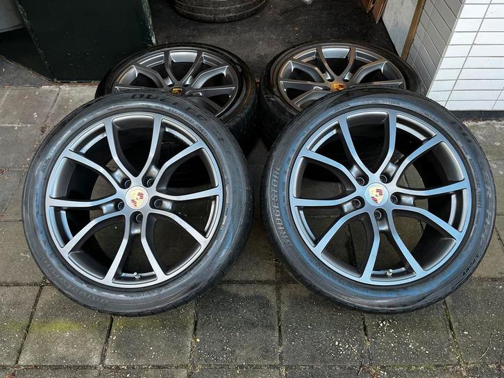 Originele Porsche Cayenne Exclusive velgen 21 inch zomer, Auto-onderdelen, Banden en Velgen, Zomerbanden, 21 inch, 285 mm, Ophalen of Verzenden