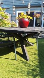 Steigerhout tuintafel, Ophalen, Gebruikt, Rechthoekig, Hout