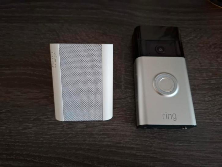 ring videodeurbel+chime, Huis en Inrichting, Deurbellen, Zo goed als nieuw, Ophalen