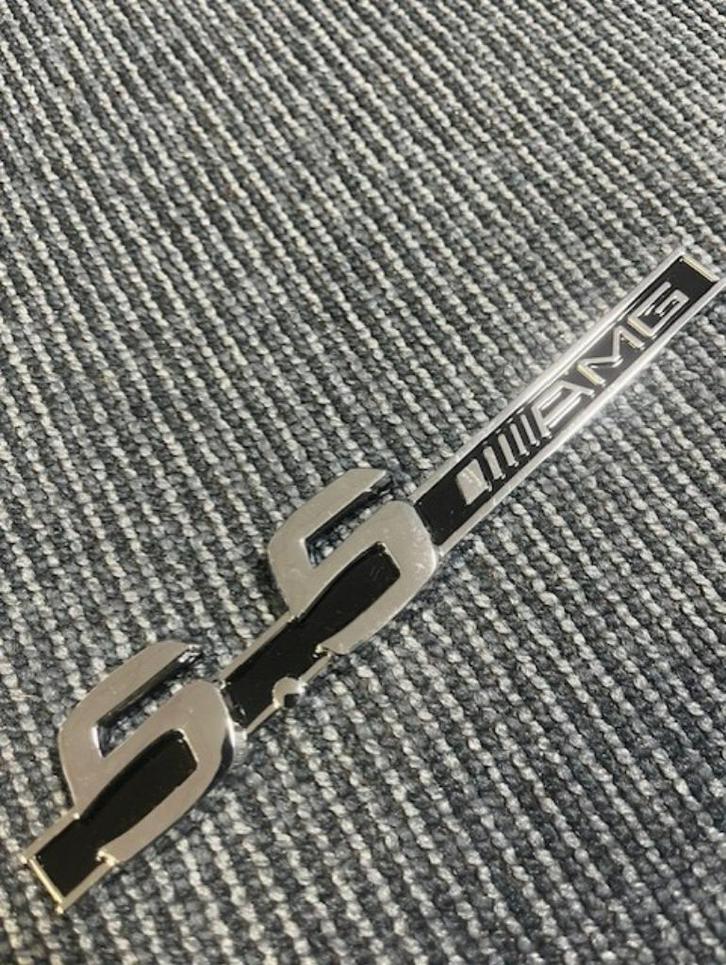5.5 amg embleem 5.5amg logo s55 w221 c55 w203 e55 w212 amg, Auto diversen, Onderhoudsmiddelen, Ophalen of Verzenden