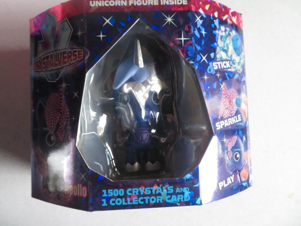 CRYSTALVERSE -- UNICORN FIGURE INSIDE ---- APOLLO, Ophalen of Verzenden, Jongen of Meisje