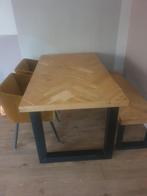 Eethoek Visgraat, Huis en Inrichting, Gebruikt, Rechthoekig, 50 tot 100 cm, Ophalen of Verzenden