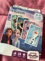 Frozen 4 in 1 Kaartspellen, Een of twee spelers, Ophalen of Verzenden, Gebruikt
