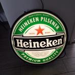 Heineken bier lichtbak groot wandmodel, Verzamelen, Merken en Reclamevoorwerpen, Ophalen, Gebruikt, Lichtbak of (neon) lamp