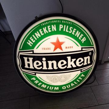 Heineken bier lichtbak groot wandmodel beschikbaar voor biedingen