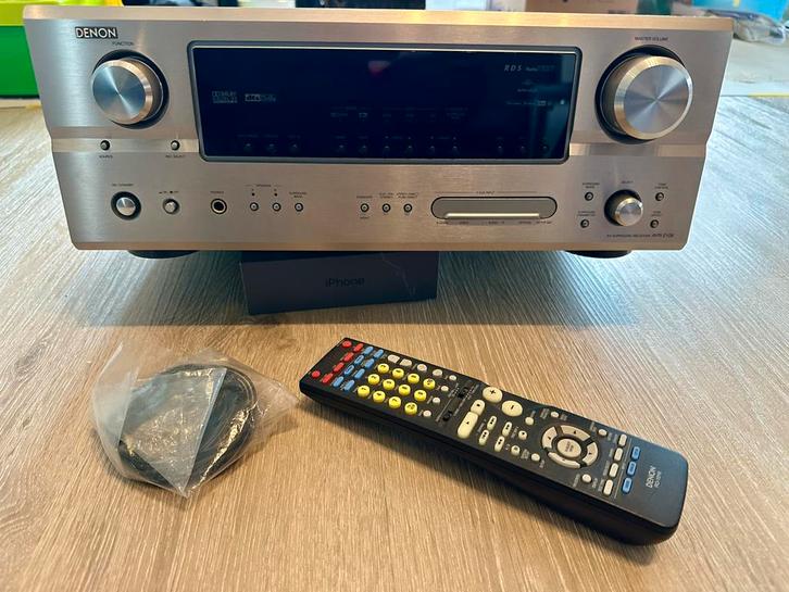 Denon AVR-2106 Receiver, Audio, Tv en Foto, Versterkers en Receivers, Zo goed als nieuw, 5.1, 120 watt of meer, Denon, Ophalen
